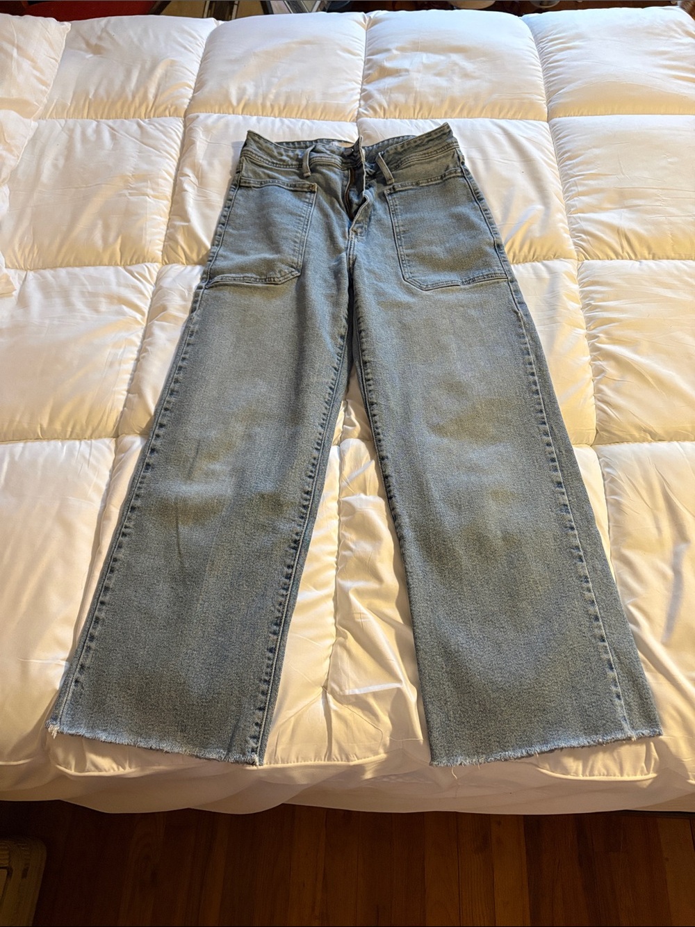 Just Black Denim High Rise Wide Leg Jeans